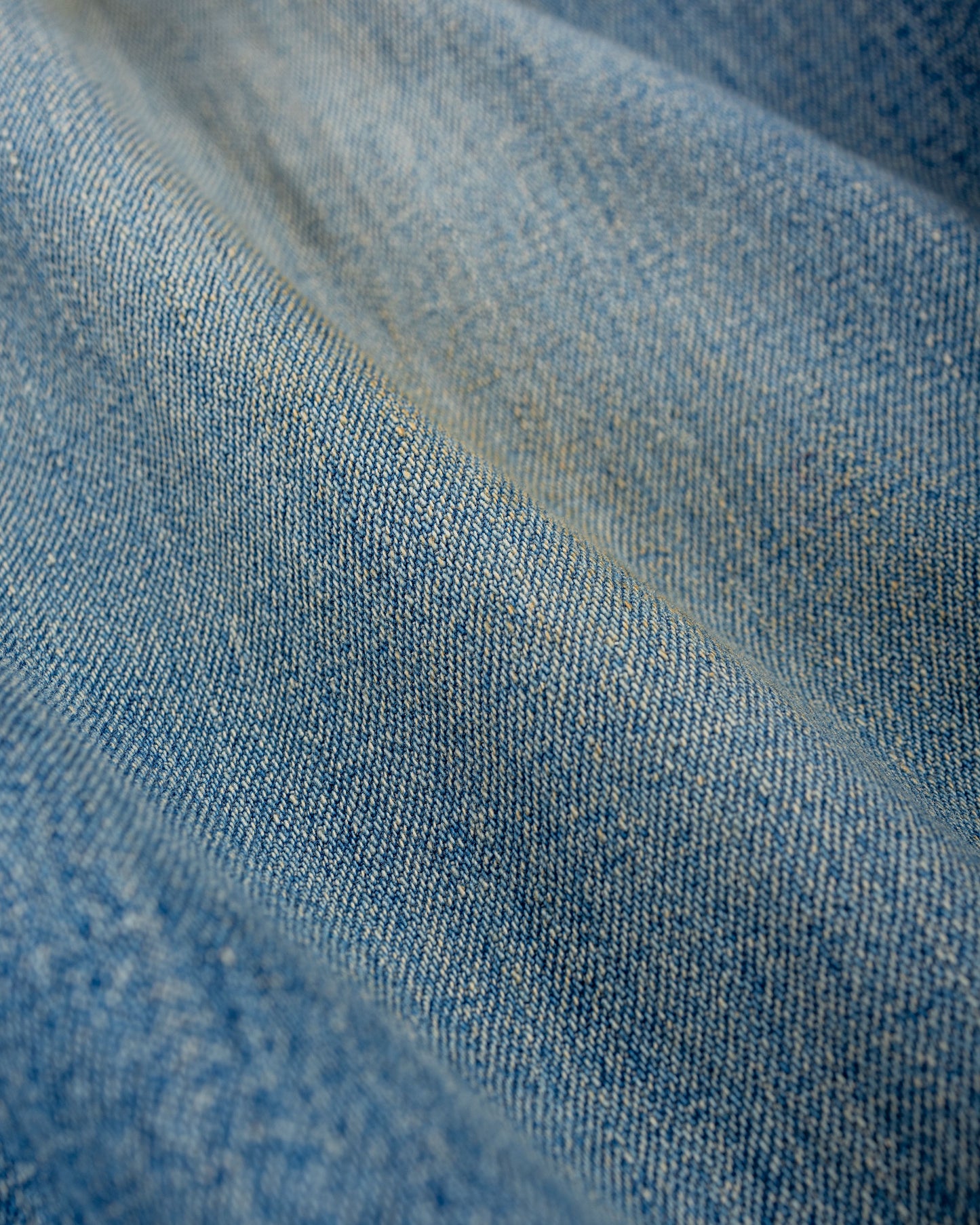 lost & found Warehouse Warehouse Lot. JG-01 1910s Netmaker's Trousers Indigo Denim Used Wash (Light Colour)