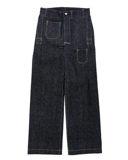 lost & found Warehouse Warehouse Lot. JG-01S 1910s Netmaker's Trousers Indigo Denim Original