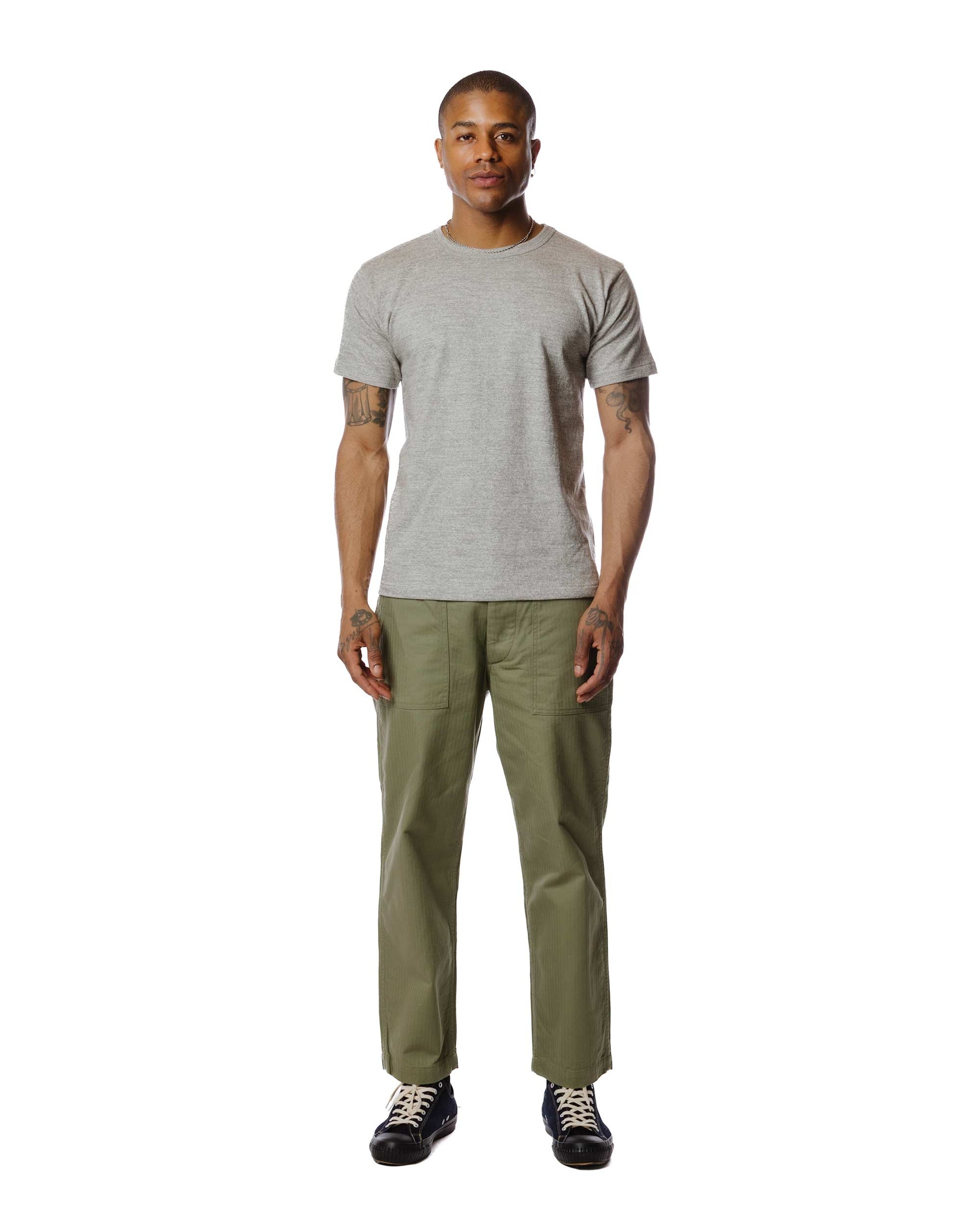 lost & found Warehouse Warehouse Lot. JG-CS06 Standard T-Shirt Heather Grey