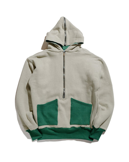 lost & found Warehouse Warehouse Lot. JG-CS11 The Olympic Champion Sweat Parka Beige/Green