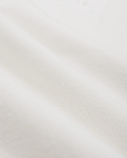 The Real McCoy's MC23111 Union Henley Undershirt L/S White