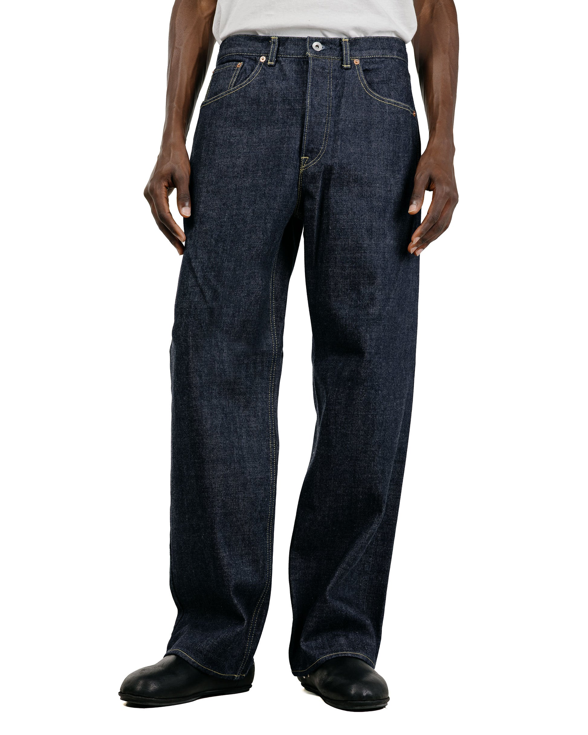 marka 13.5oz Selvedge Denim Cylinder Fit Jeans Indigo O.W