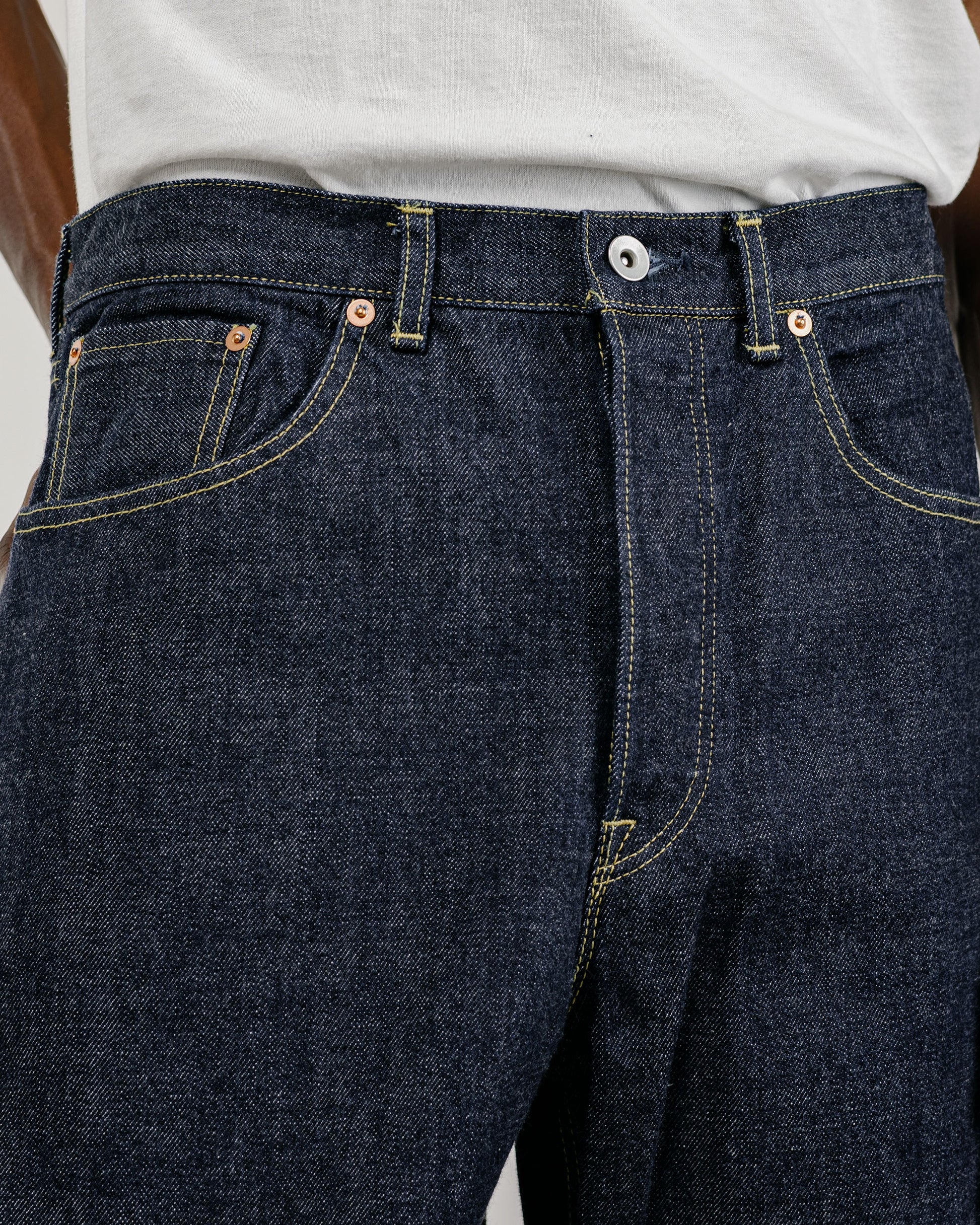 marka 13.5oz Selvedge Denim Cylinder Fit Jeans Indigo O.W