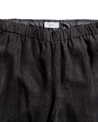 lost & found MARKAWARE marka Mesh Shorts Linen Mesh Black