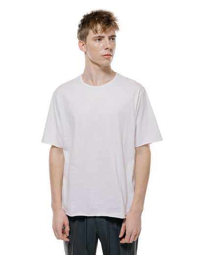 lost & found MARKAWARE marka Narrow Piping Tee 40/2 Organic Cotton Knit White