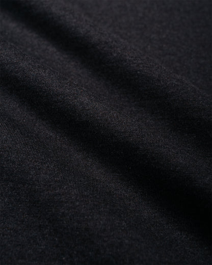 lost & found MARKAWARE marka Sleeveless Tee 40/2 Organic Cotton Knit Heather Black