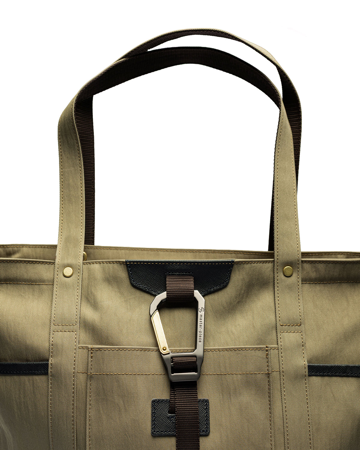 master-piece Link 2WAY Tote Bag Beige
