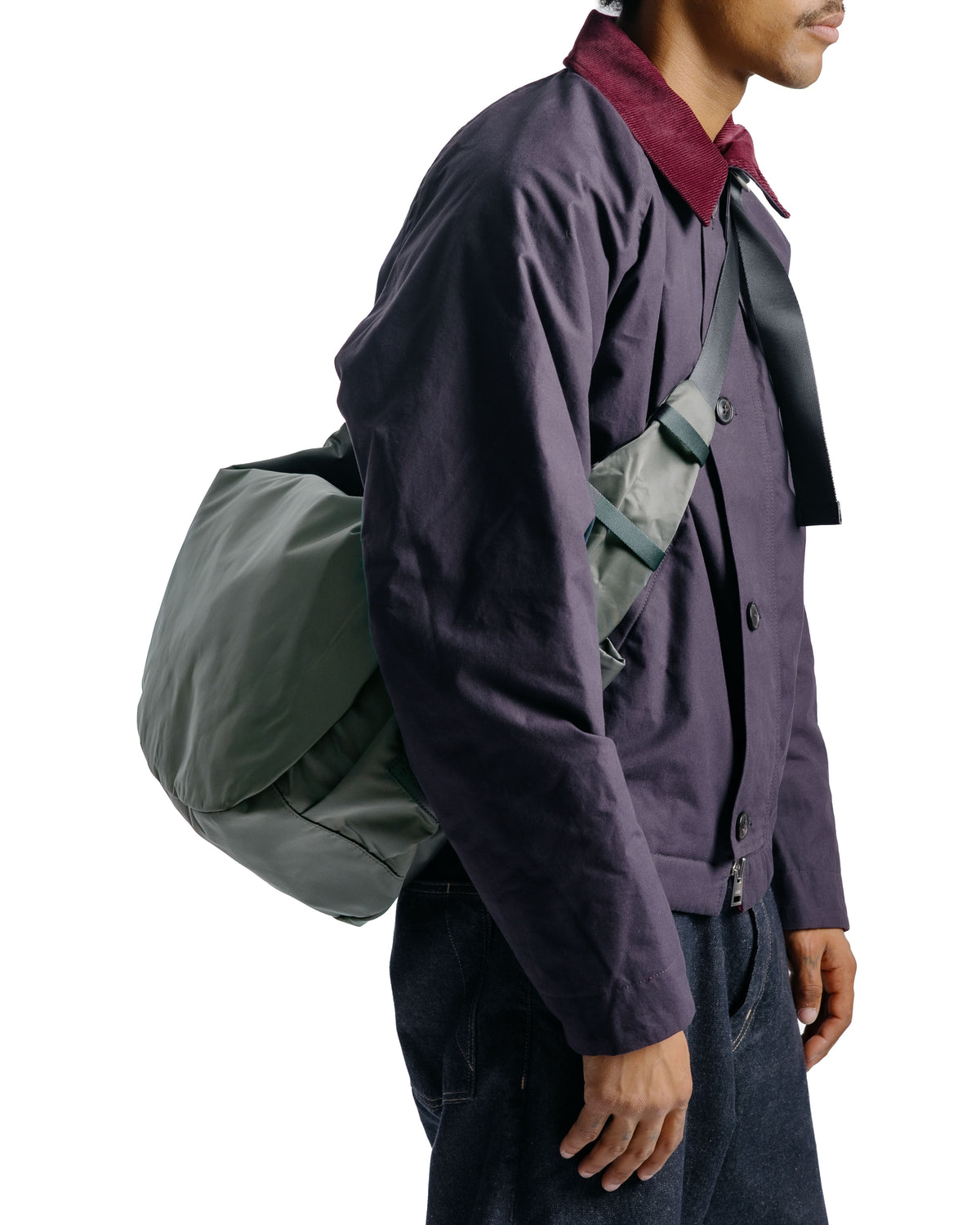 master-piece Ark Shoulder Bag L Khaki
