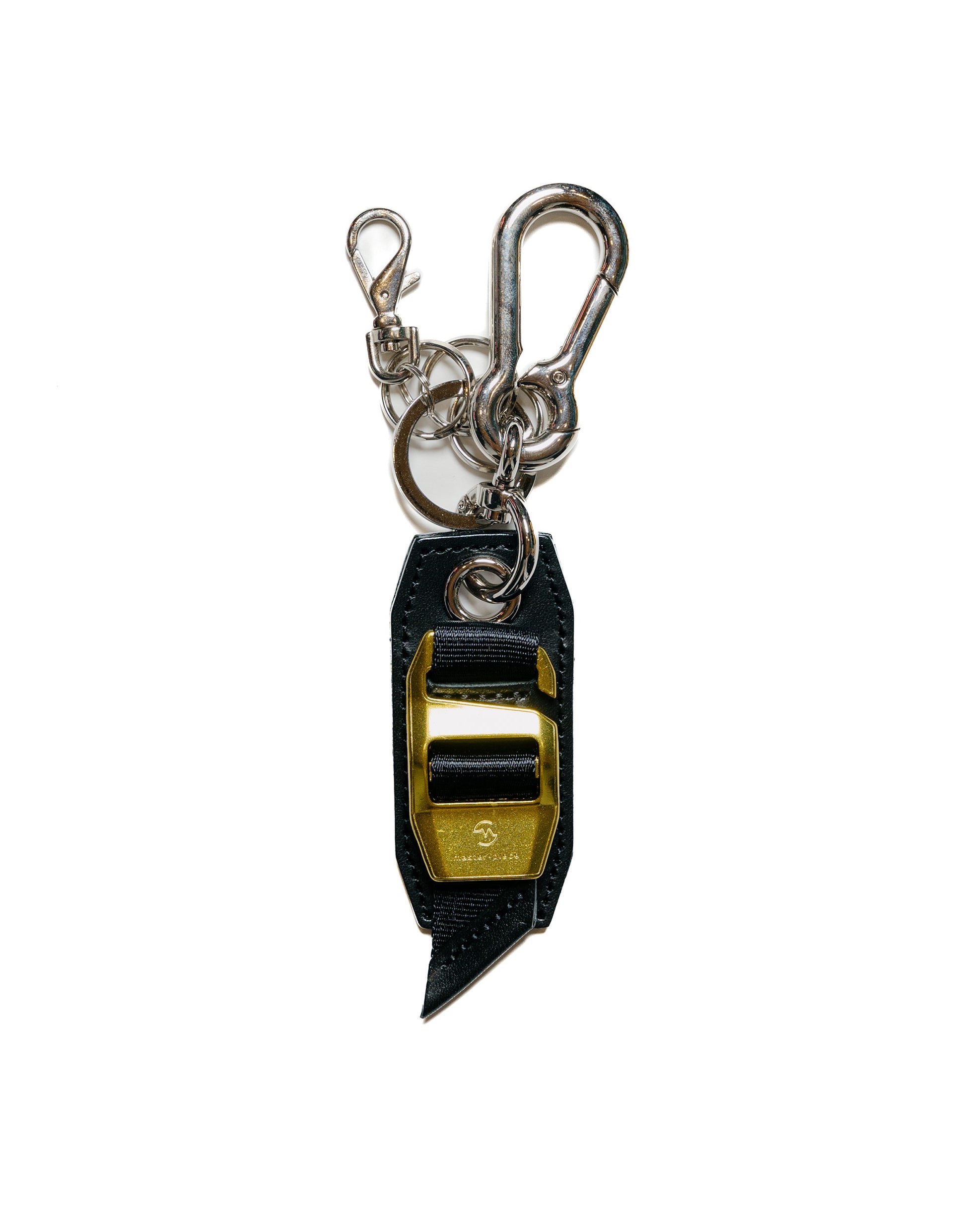 lost & found master-piece master-piece Hook Buckle Key Ring Black