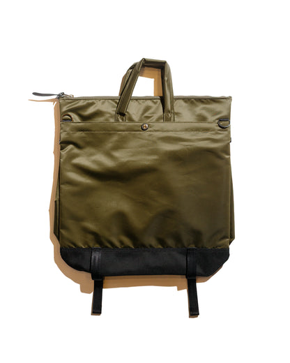 master-piece Lightning Helmet Bag Khaki