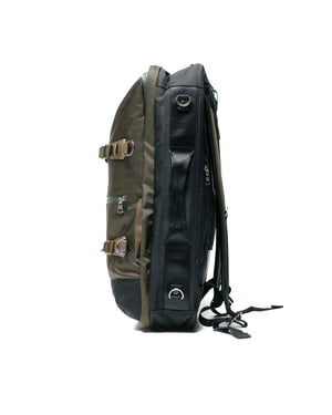master-piece Potential 3Way Backpack v3 Olive Side