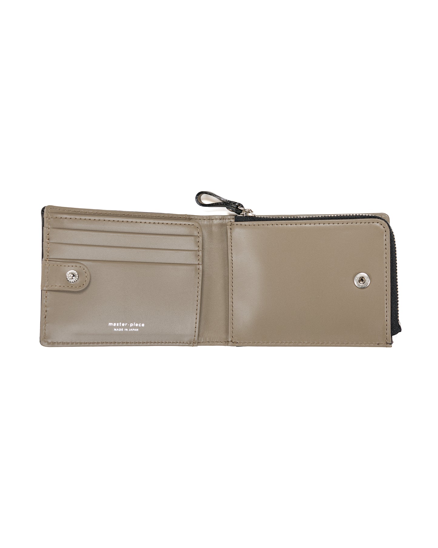 lost & found master-piece master-piece Refine Bifold Wallet Black