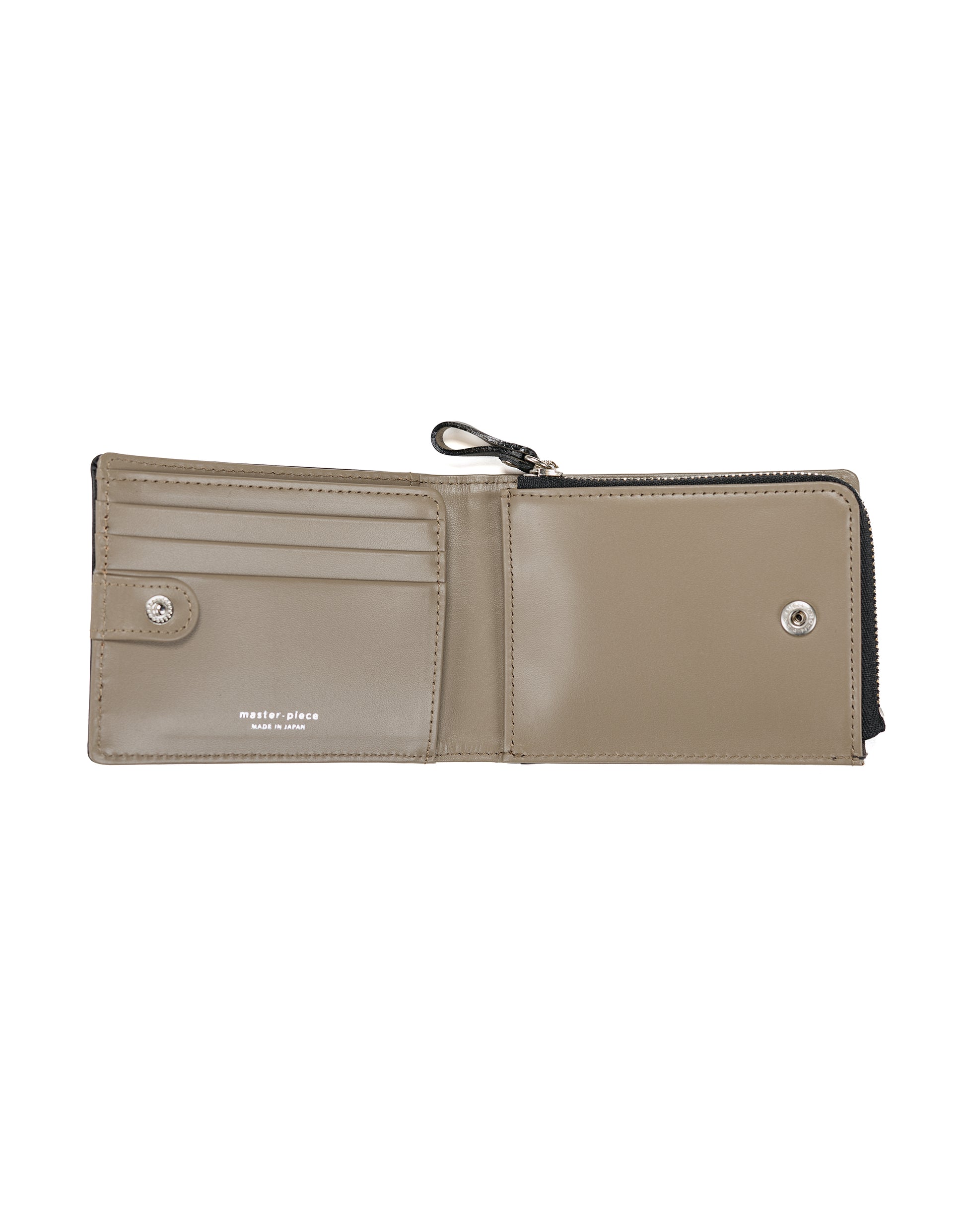 lost & found master-piece master-piece Refine Bifold Wallet Black