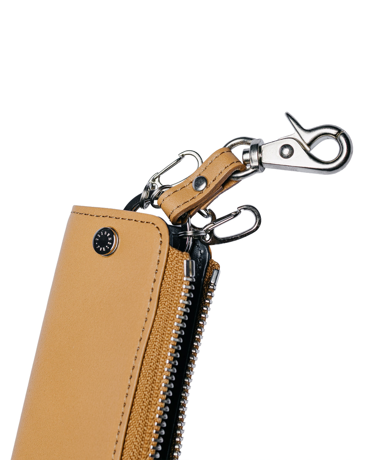 master-piece Refine Key Case Camel