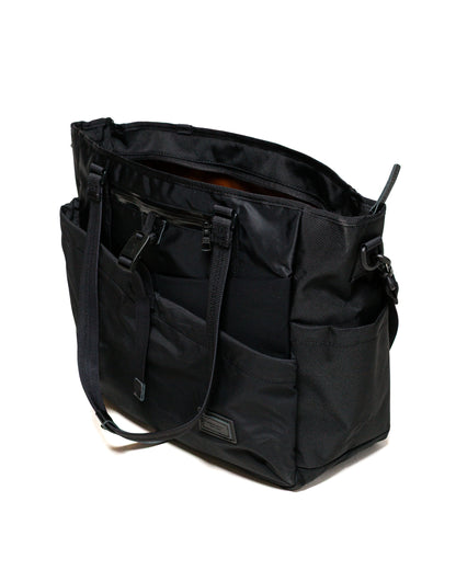 master-piece Scramble 2Way Tote Bag Black