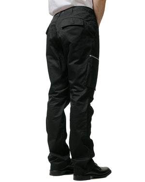 nonnative Trooper 6P Trousers Cotton Gabardine Black model back