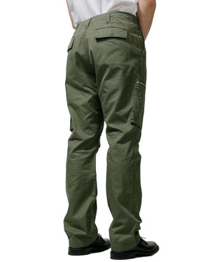 nonnative Trooper 6P Trousers Cotton Gabardine Olive model back