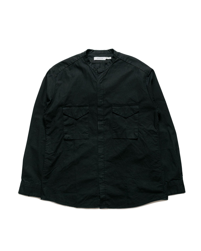 nonnative Trooper L/S Shirt Cotton Ripstop Black