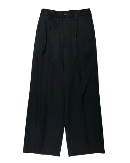 ssstein Easy Long Wide Trousers Black