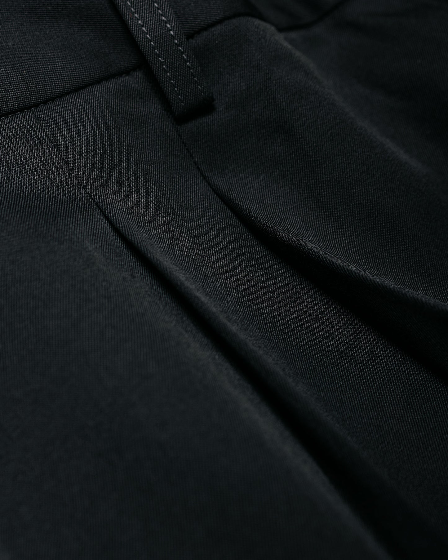 ssstein Easy Long Wide Trousers Black