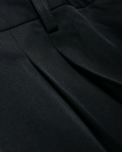ssstein Easy Long Wide Trousers Black