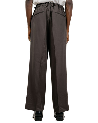 ssstein Easy Long Wide Trousers Grey Khaki