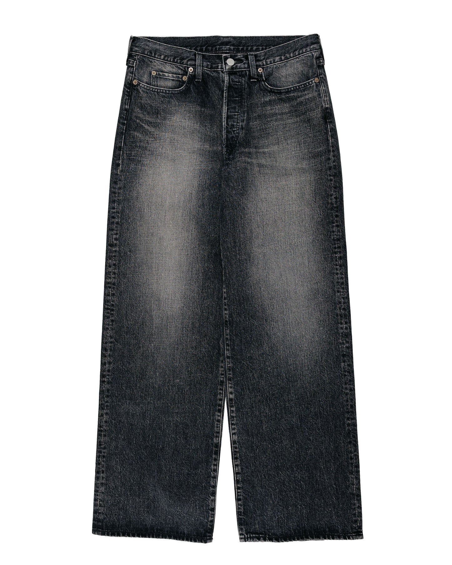 ssstein Loose Denim Pants Black
