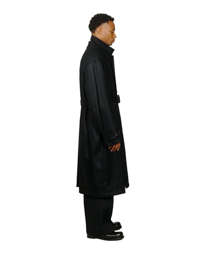 lost & found ssstein ssstein Oversized Investigated Coat Black