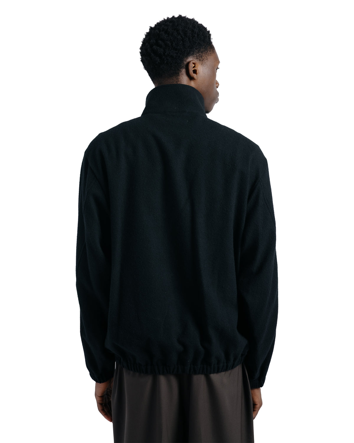 ssstein W/CA Fleece Pullover / LS Black