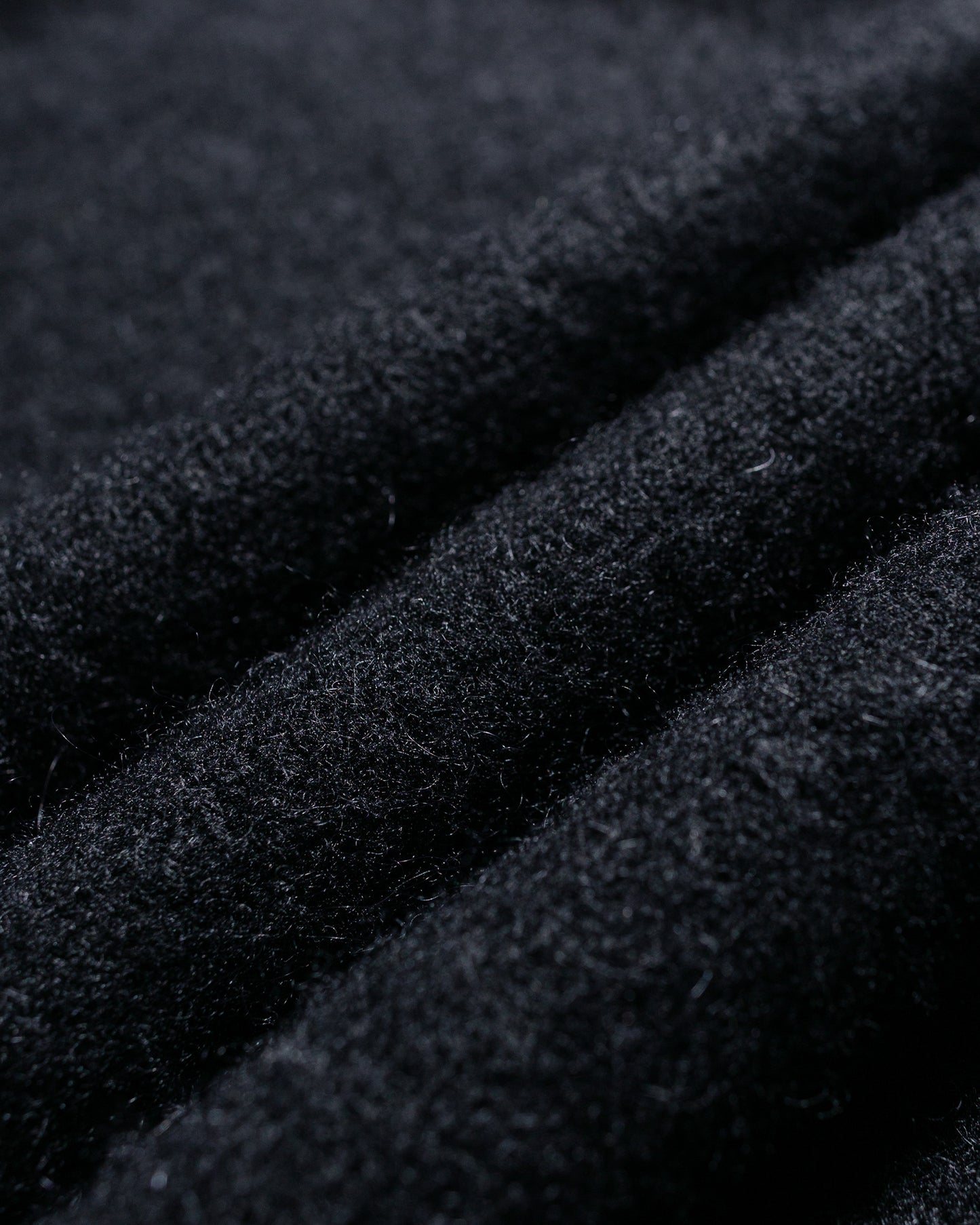 ssstein Wool/Alpaca Milled Knit Crew Neck LS Black