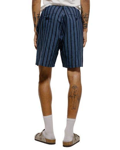 lost & found tss ts(s) Drawstring Shorts Bold Stripe Viscose/Polyester Cloth Navy