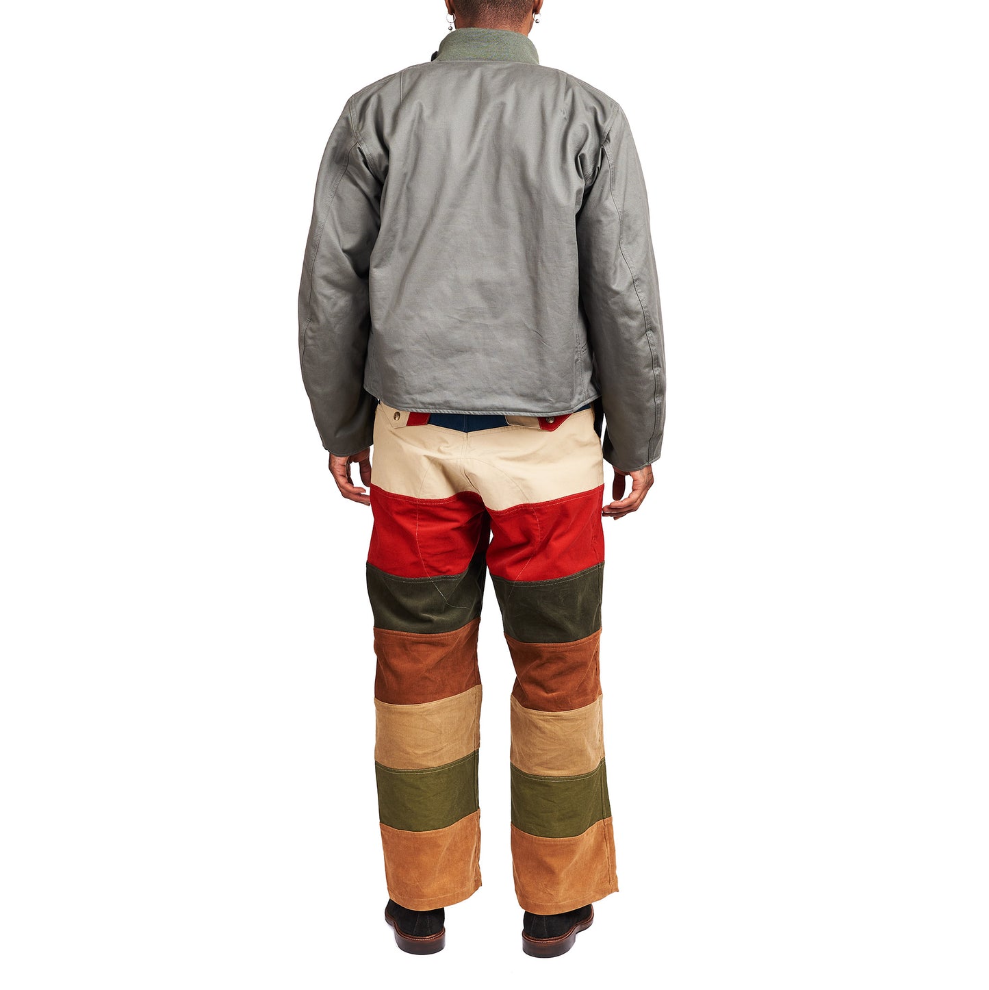 lost & found The Real McCoy's The Real McCoy's MP21011 Multicolour Corduroy Hunting Trousers Tricolour