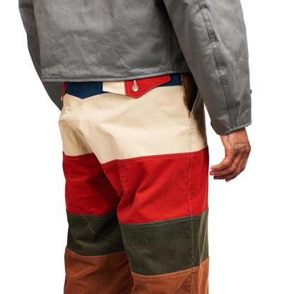lost & found The Real McCoy's The Real McCoy's MP21011 Multicolour Corduroy Hunting Trousers Tricolour