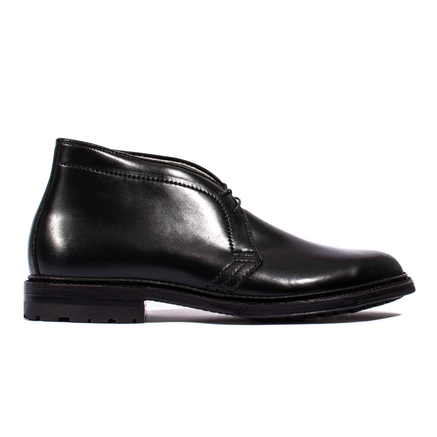 lost & found Alden Alden Chukka Boot Black Shell Cordovan with Commando Sole