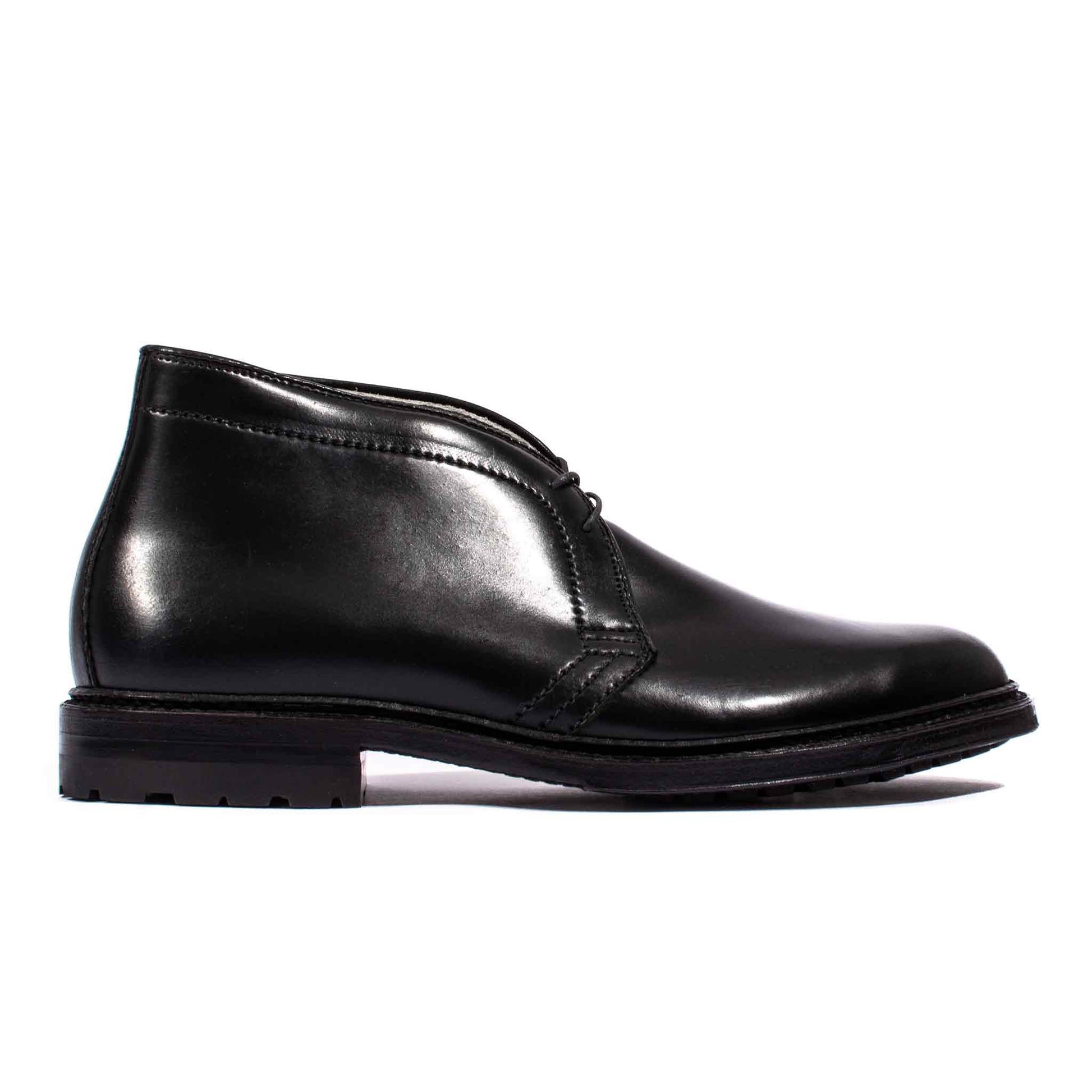 lost & found Alden Alden Chukka Boot Black Shell Cordovan with Commando Sole
