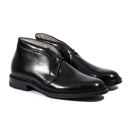 lost & found Alden Alden Chukka Boot Black Shell Cordovan with Commando Sole