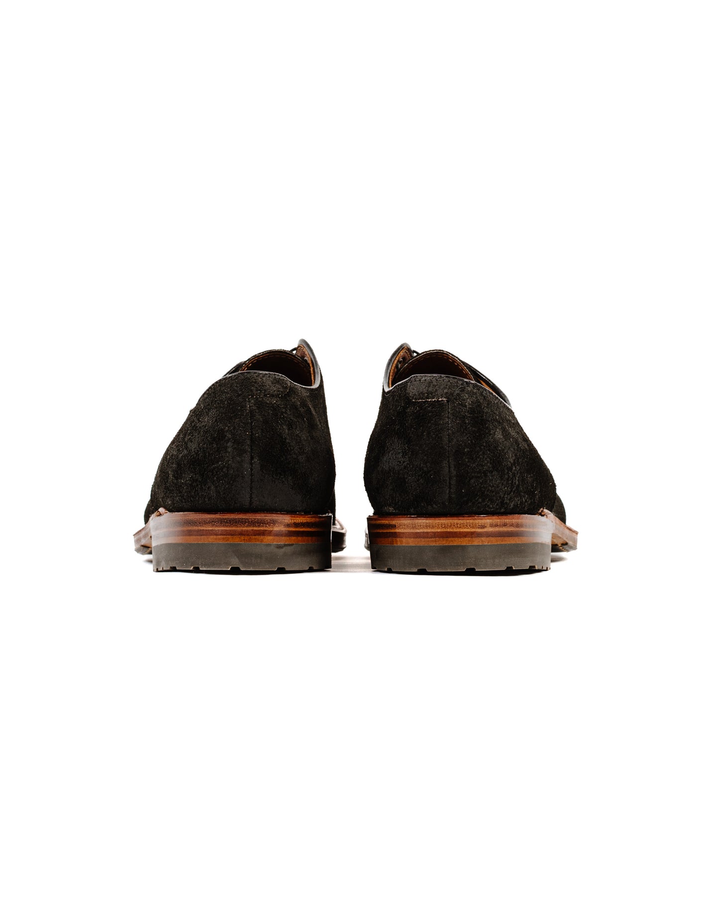 lost & found Alden Alden Indy Shoe Reverse Earth Chamois with Commando Sole G1602C