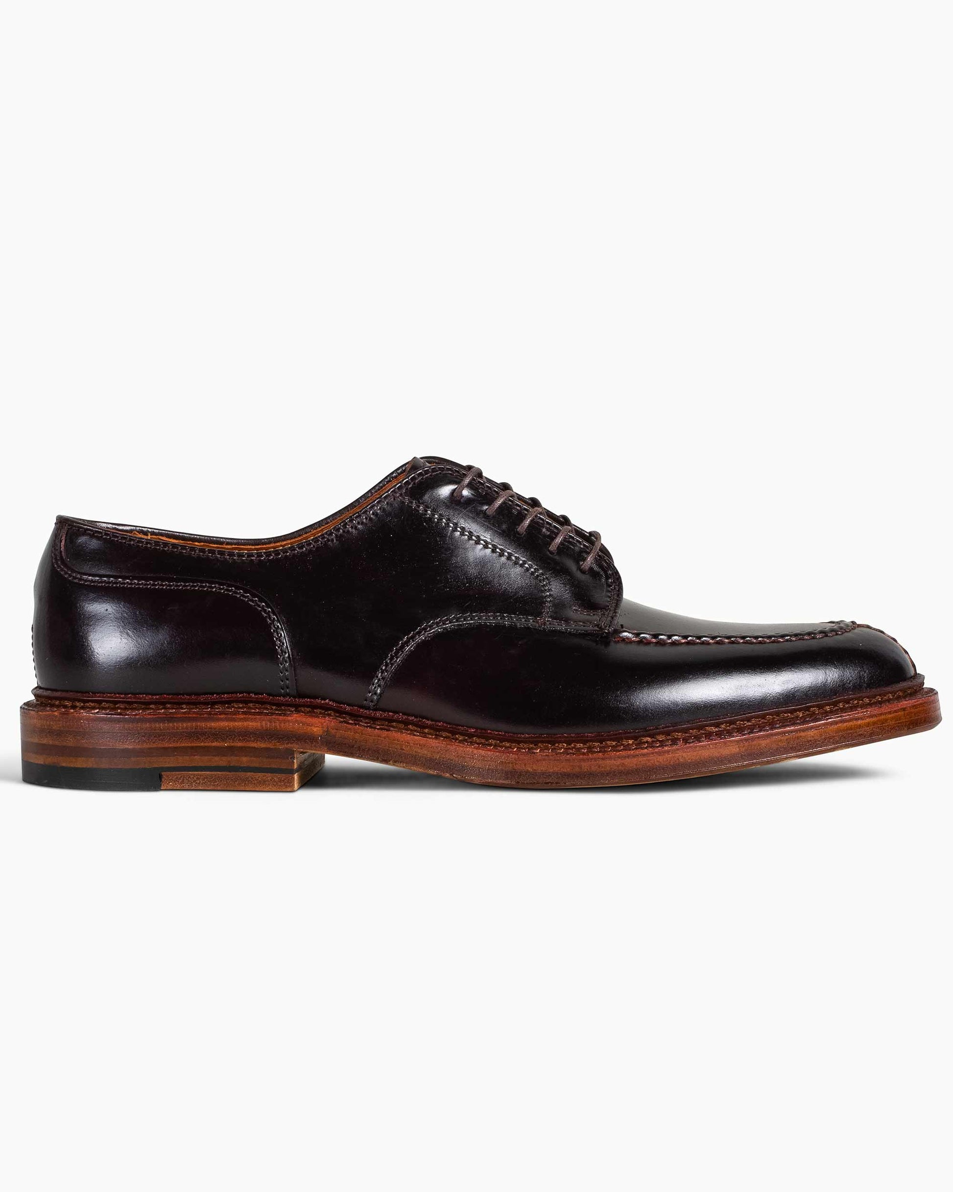 lost & found Alden Alden Norwegian Split Toe Blucher Colour 8 Shell Cordovan G1601