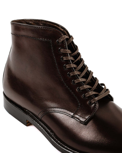 lost & found Alden Alden Plain Toe Boot Dark Brown Calfskin G2804