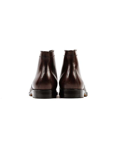 lost & found Alden Alden Plain Toe Boot Dark Brown Calfskin G2804