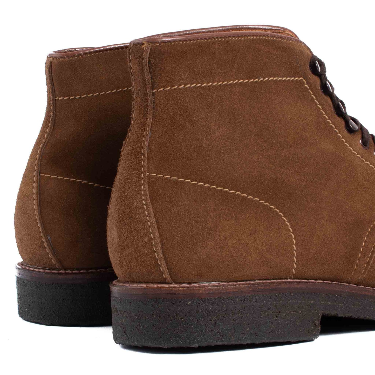 lost & found Alden Alden Snuff Suede Indy Boot with Crepe Sole