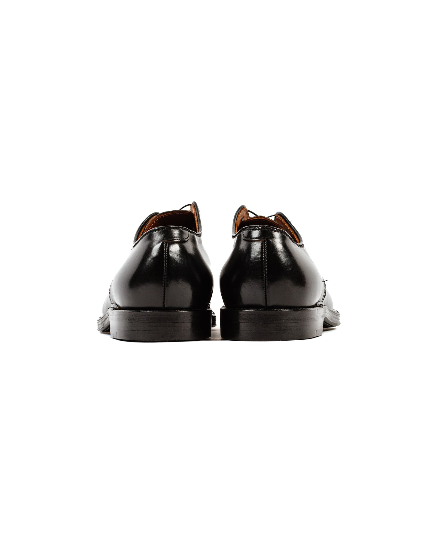 lost & found Alden Alden V Tip Blucher Black Shell Cordovan G2601