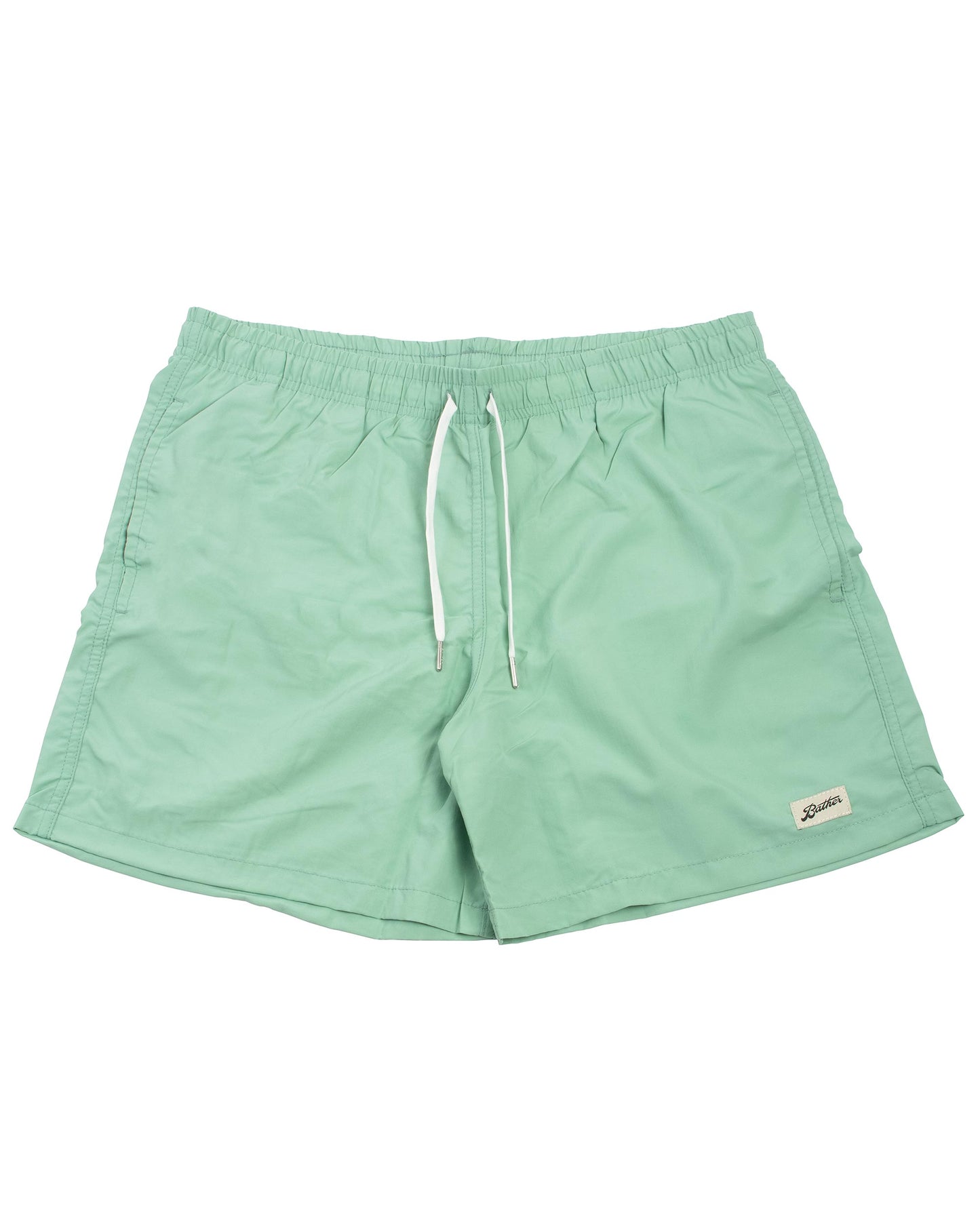 lost & found Bather Bather Solid Seafoam Swim Trunk