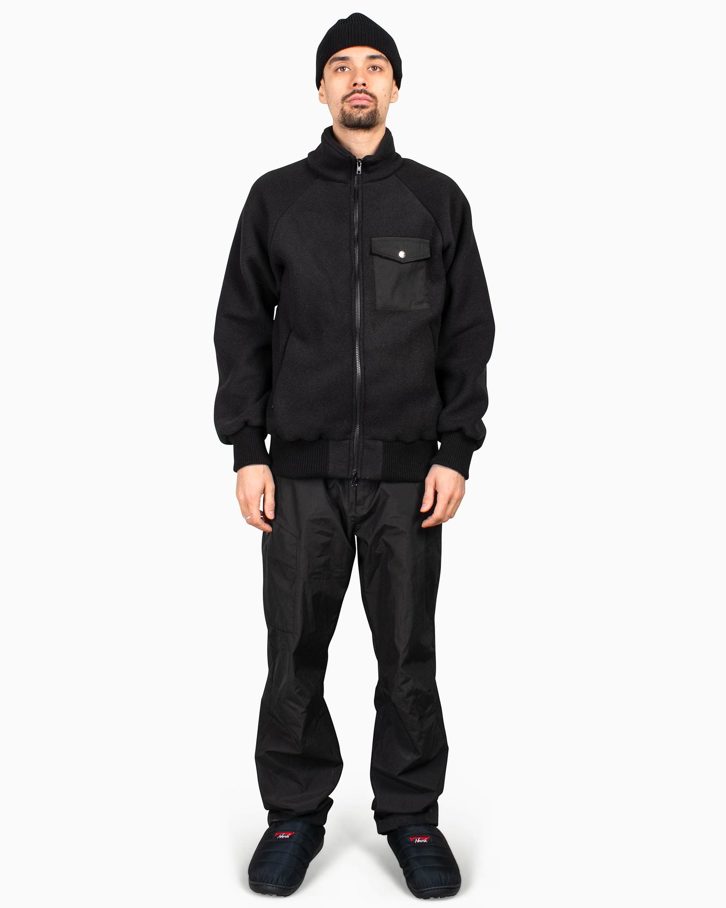 Battenwear Warm-Up Fleece Polartec Black Model