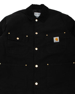 Carhartt W.I.P. OG Chore Coat Black Details