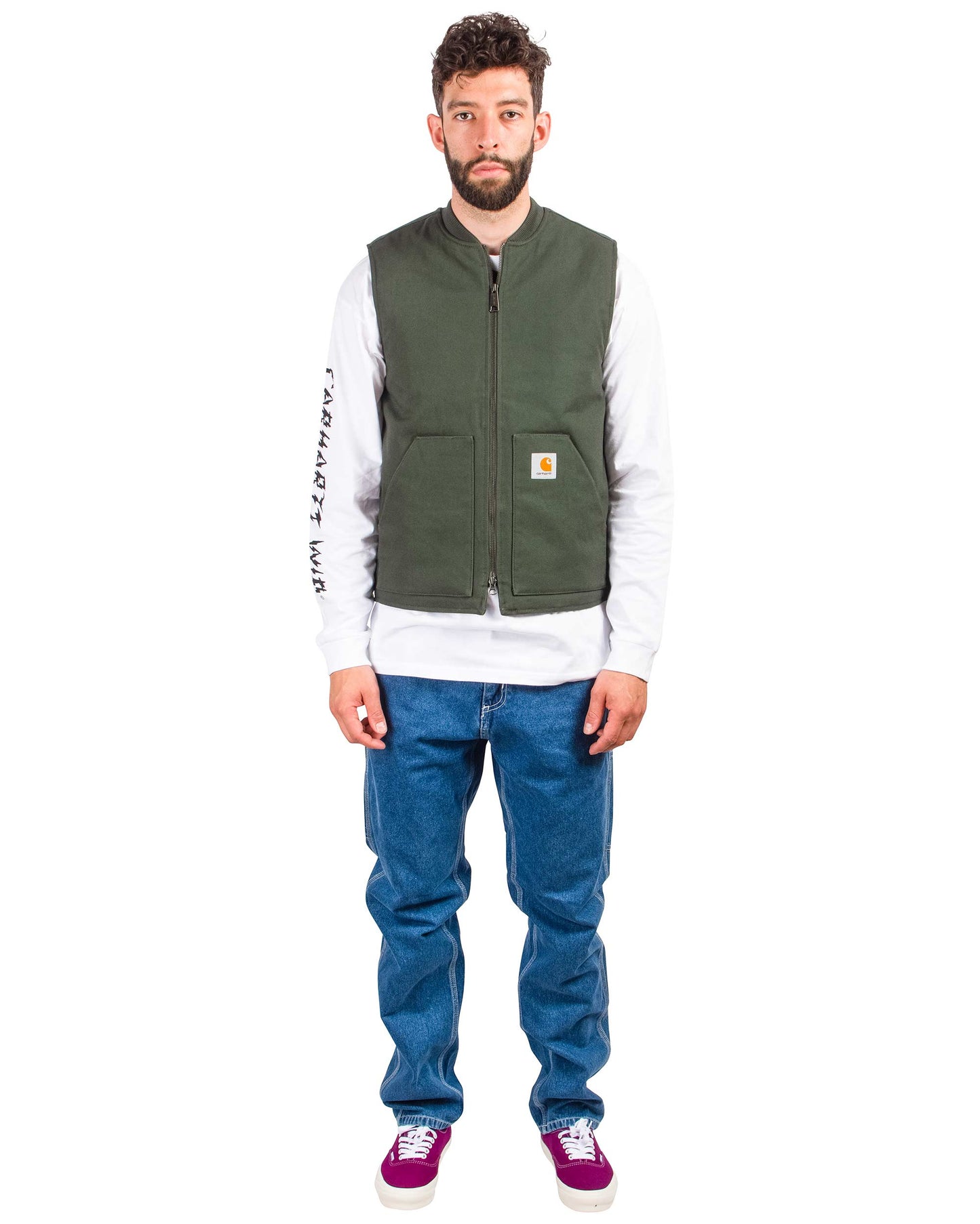 lost & found Carhartt Work In Progress Carhartt W.I.P. Ruck Single Knee Pant Denim Blue Stone Washed
