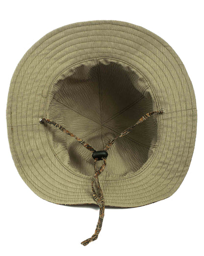 lost & found Found Feather Found Feather Military Sun Hat (Reversible) Paisley + Yoryu Wasabi