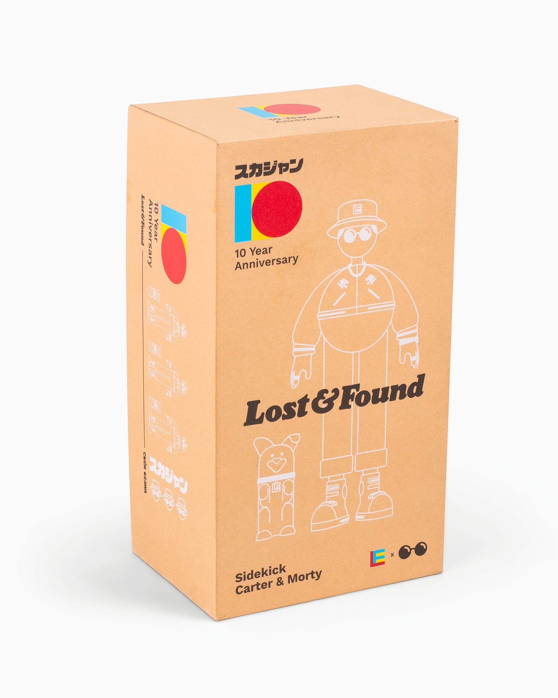 lost & found Lost & Found Lost & Found x Colin Ozawa Sidekick Carter & Morty Toy