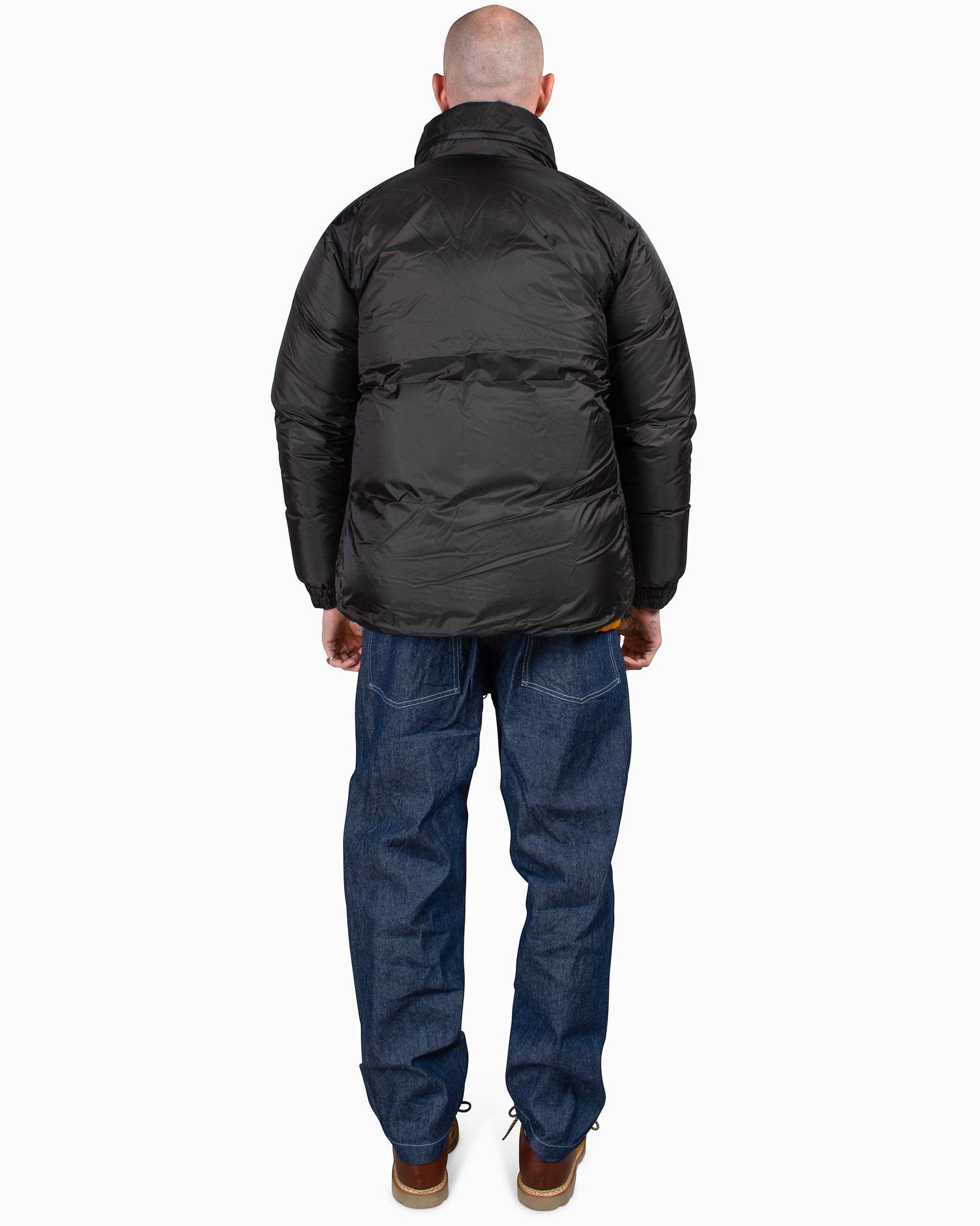 lost & found Nanga Nanga Aurora Light Stand Collar Down Jacket Black
