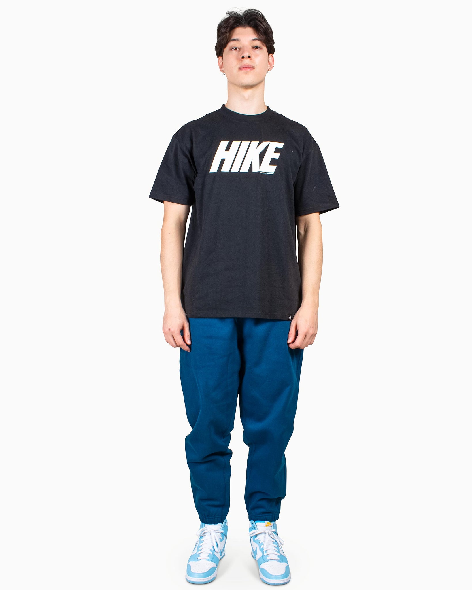 Nike ACG 'HIKE' T-Shirt Black Model Front